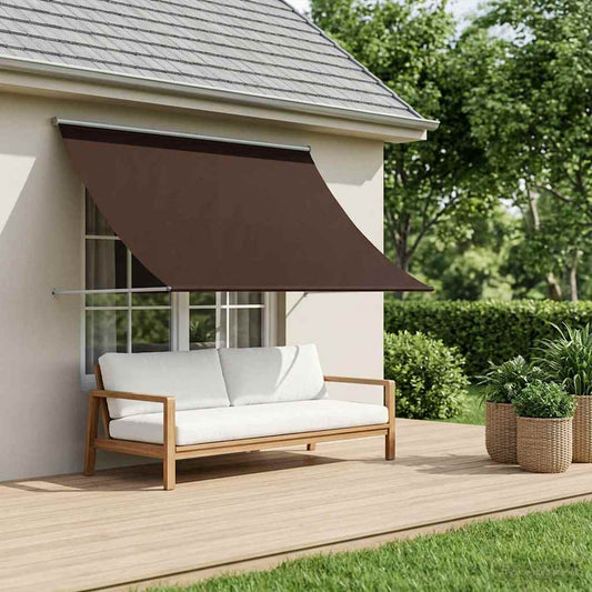 vidaXL Αντιανεμικό Καφέ 300 x 150 cm