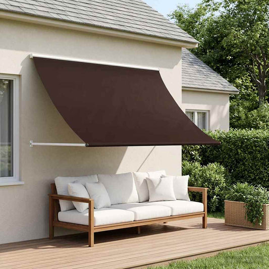 vidaXL Αντιανεμικό Καφέ 350 x 150 cm