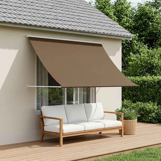vidaXL Αντιανεμικό Taupe 100 x 150 cm