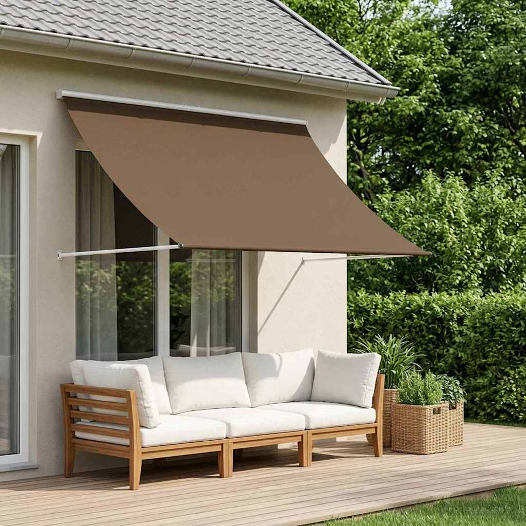 vidaXL Αντιανεμικό Taupe 150 x 150 cm