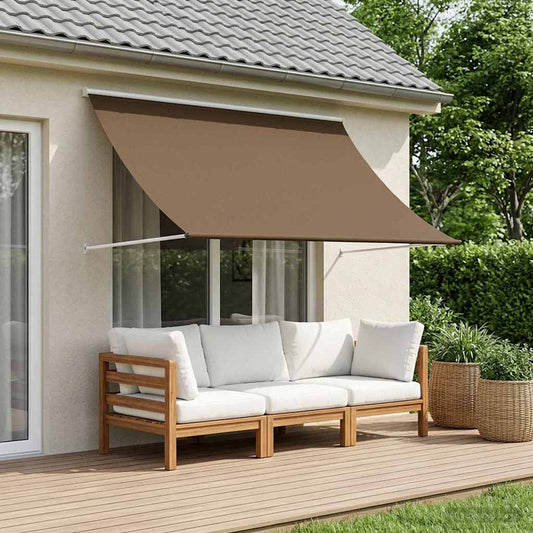 vidaXL Αντιανεμικό Taupe 400 x 150 cm