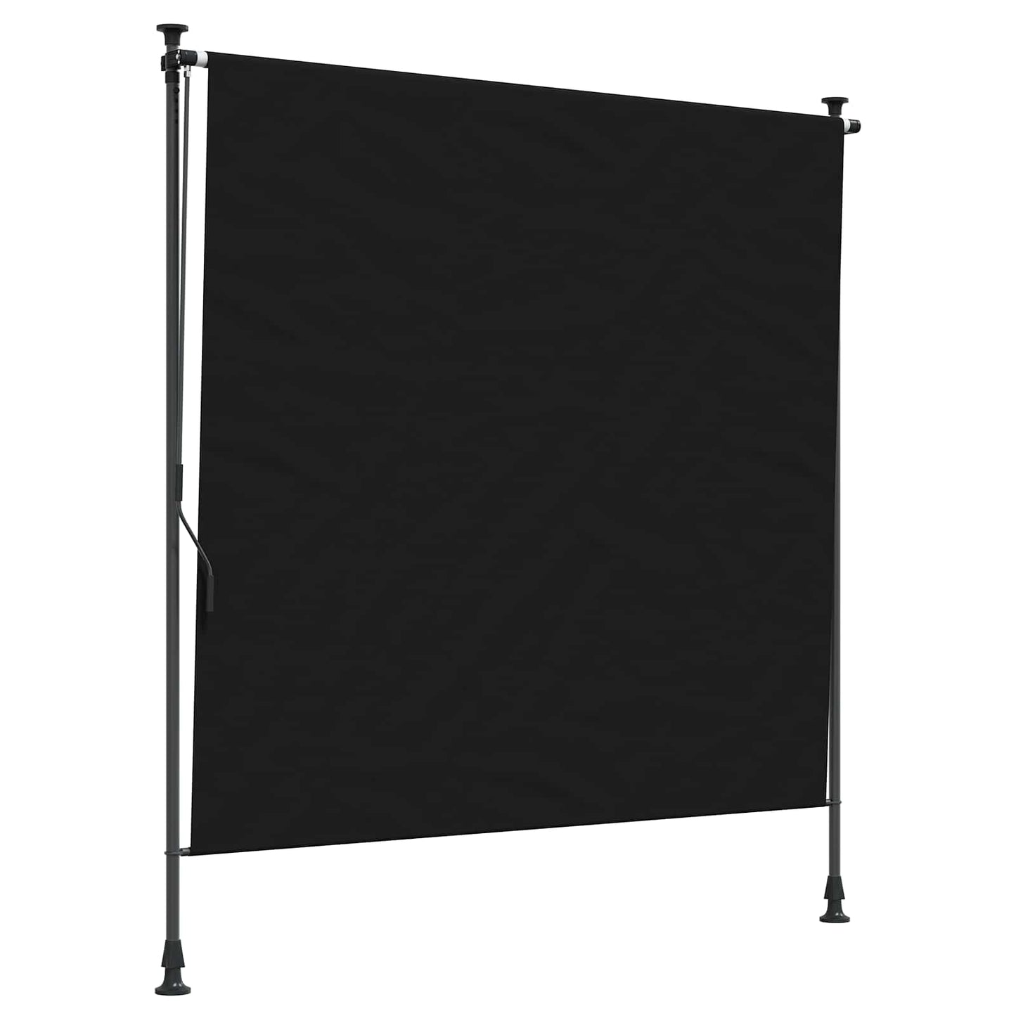 vidaXL Εξωτερικό ρολό Μαύρο 150 x 270 cm