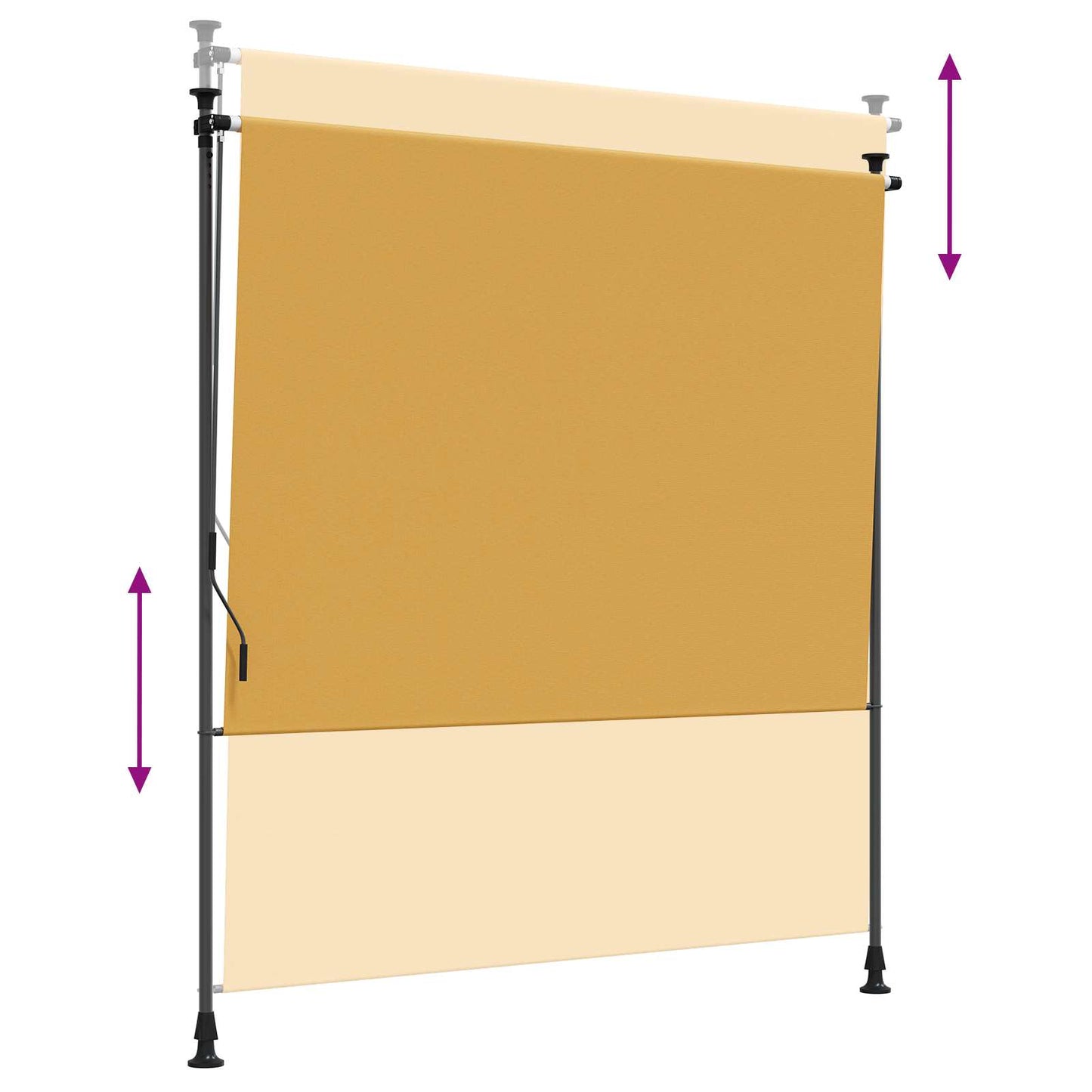 vidaXL Εξωτερικό ρολό Άμμος 200 x 270 cm