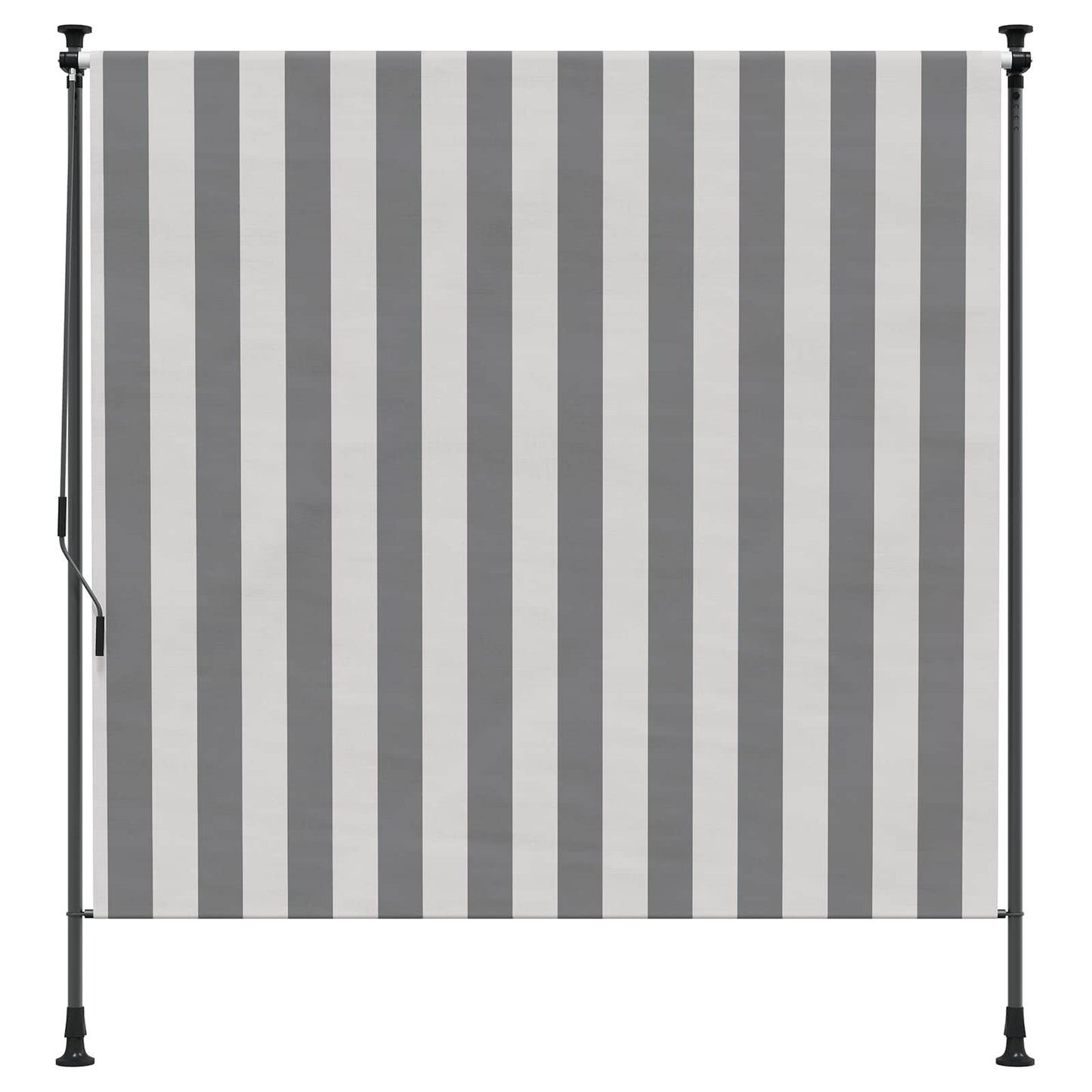 vidaXL Εξωτερικό ρολό Γκρι και Λευκό 100 x 270 cm