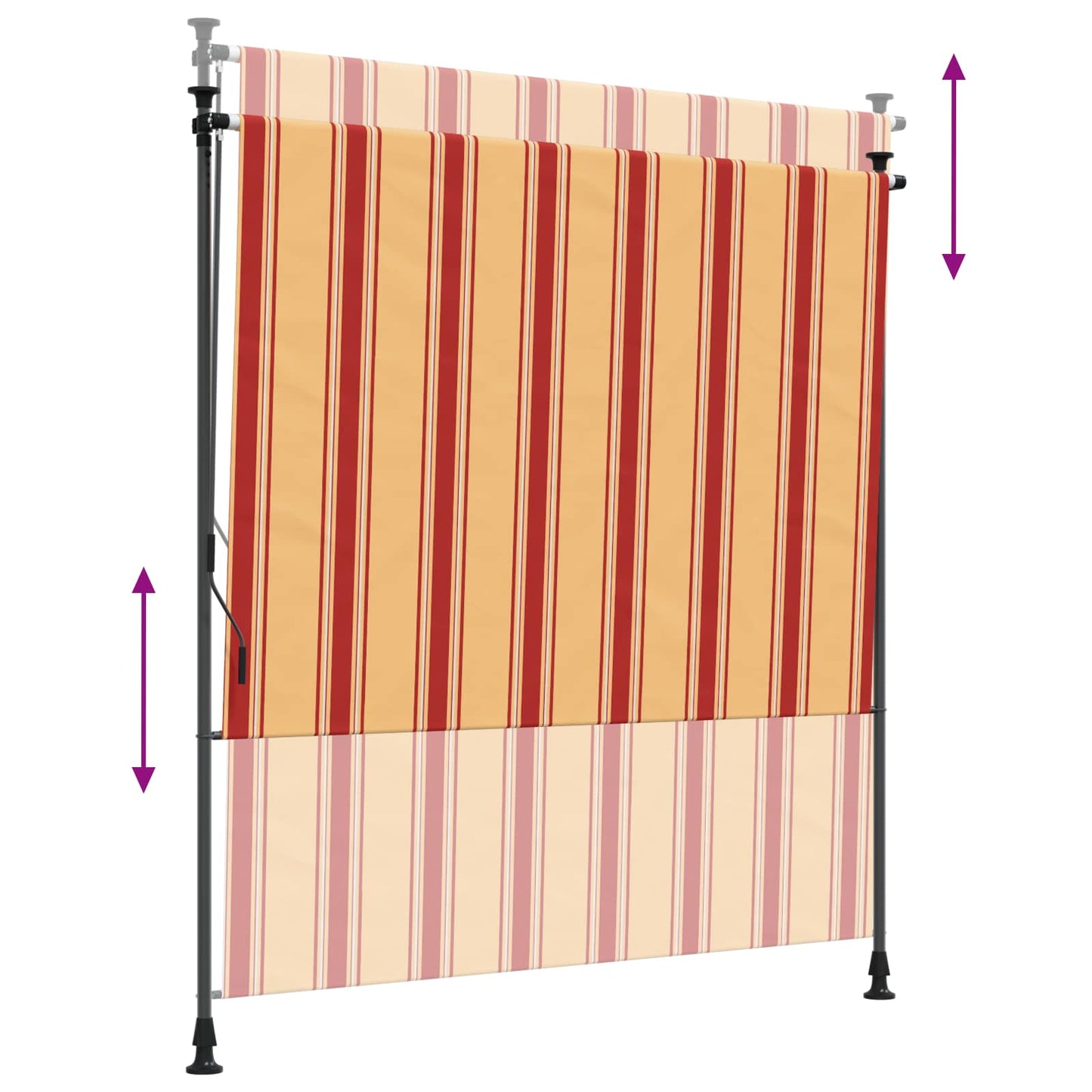 vidaXL Εξωτερικό ρολό Πολύχρωμο 120 x 270 cm