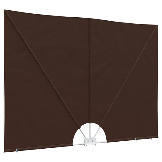 vidaXL Αδιάφανο σκίαστρο μπαλκονιού 200 x 300 cm Πολυεστέρας