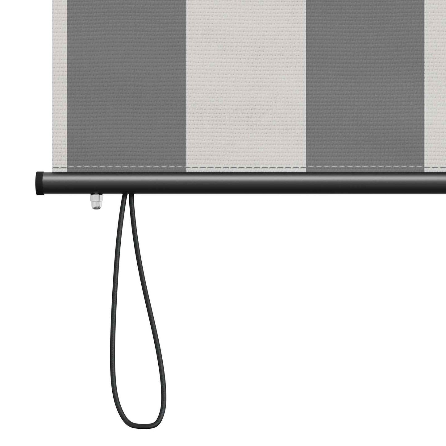 vidaXL Ρόλερ Γκρι και Λευκό 100 x 250 cm Ύφασμα και Αλουμίνιο