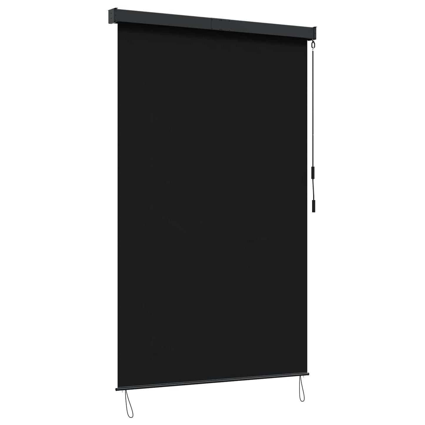 vidaXL Ρόλερ Μαύρο 140 x 250 cm Ύφασμα και Αλουμίνιο