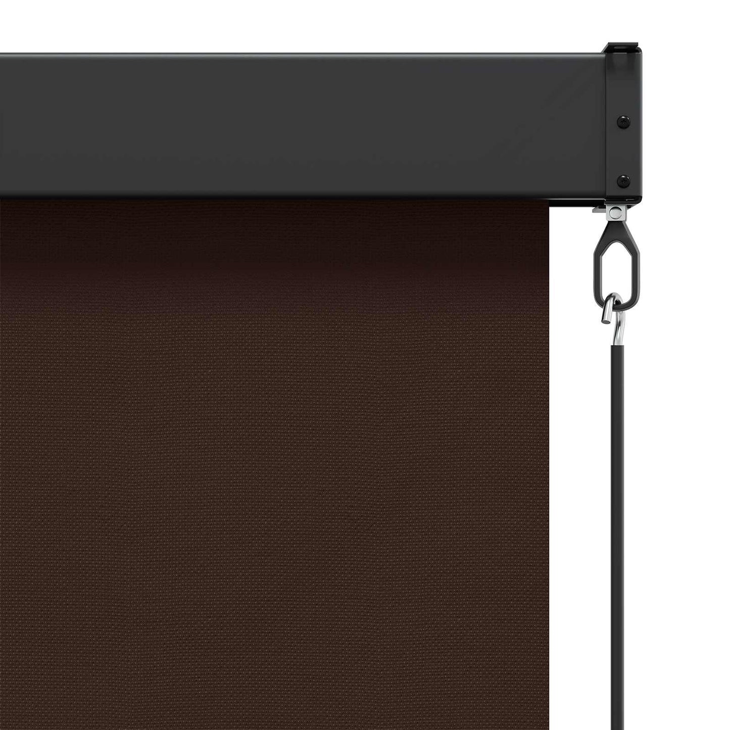 vidaXL Ρόλερ Καφέ 140 x 250 cm Ύφασμα και Αλουμίνιο