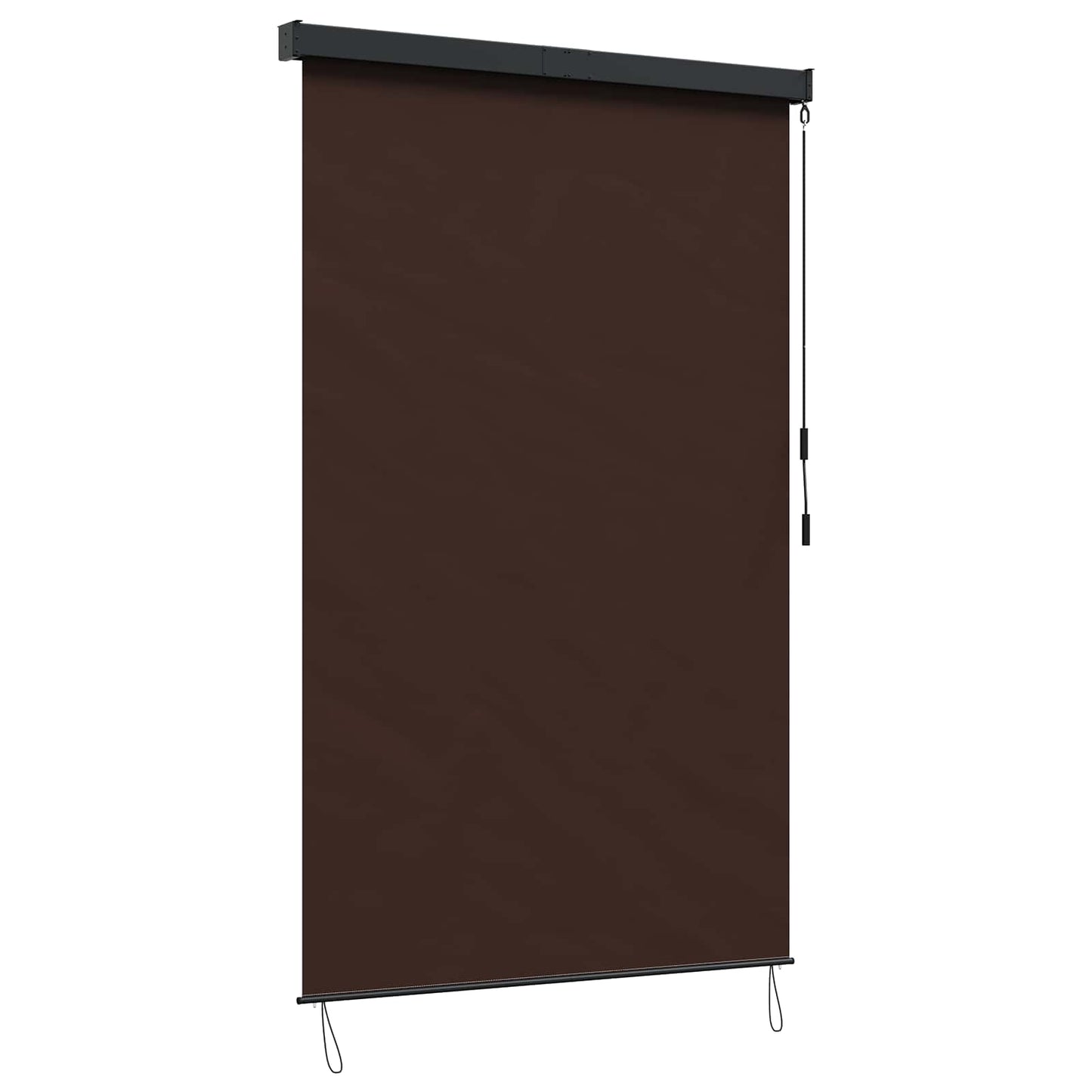 vidaXL Ρόλερ Καφέ 180 x 250 cm Ύφασμα και Αλουμίνιο