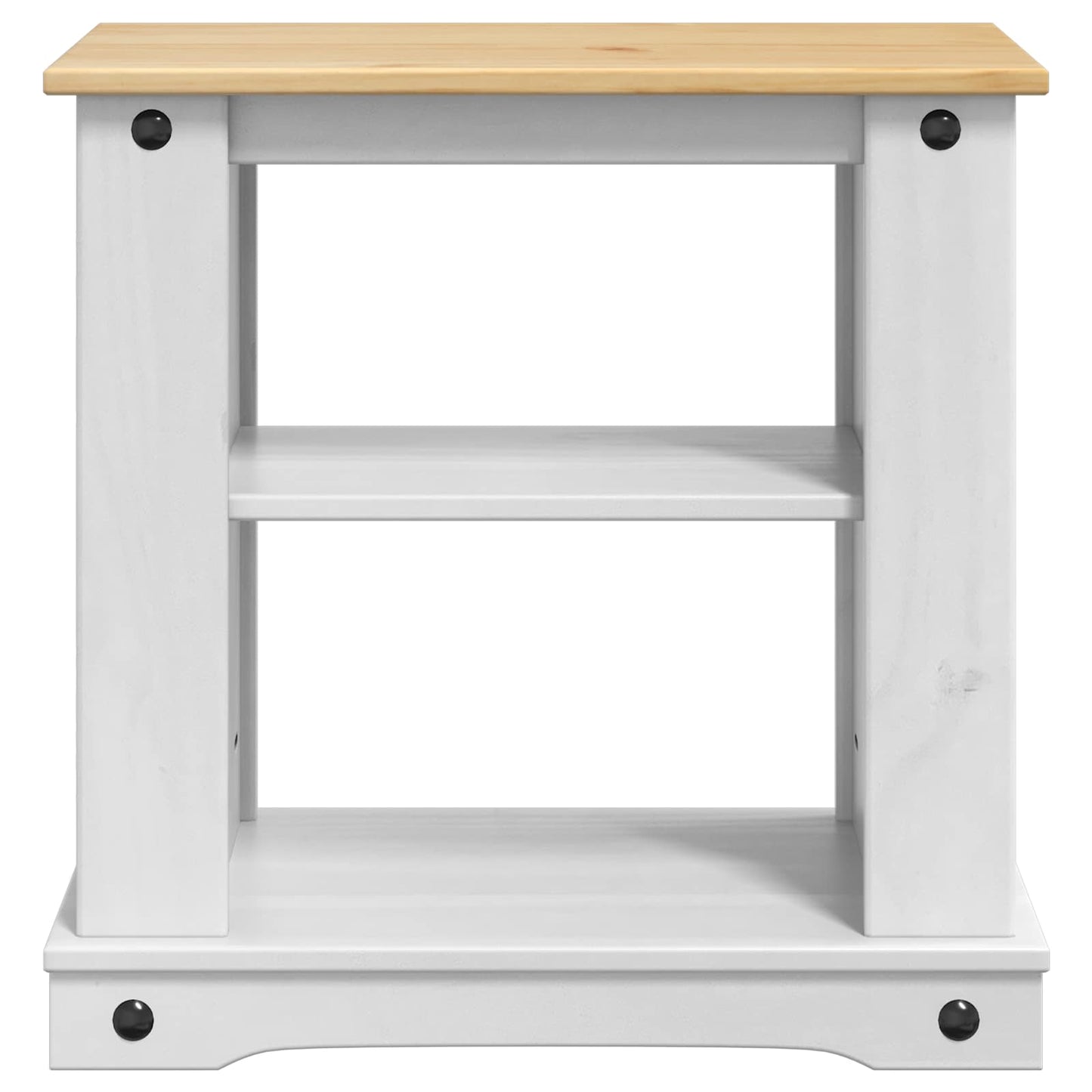 vidaXL Βάση ενυδρείου CORONA Λευκό και Καφέ 60 x 30 x 60 cm 150 κιλά