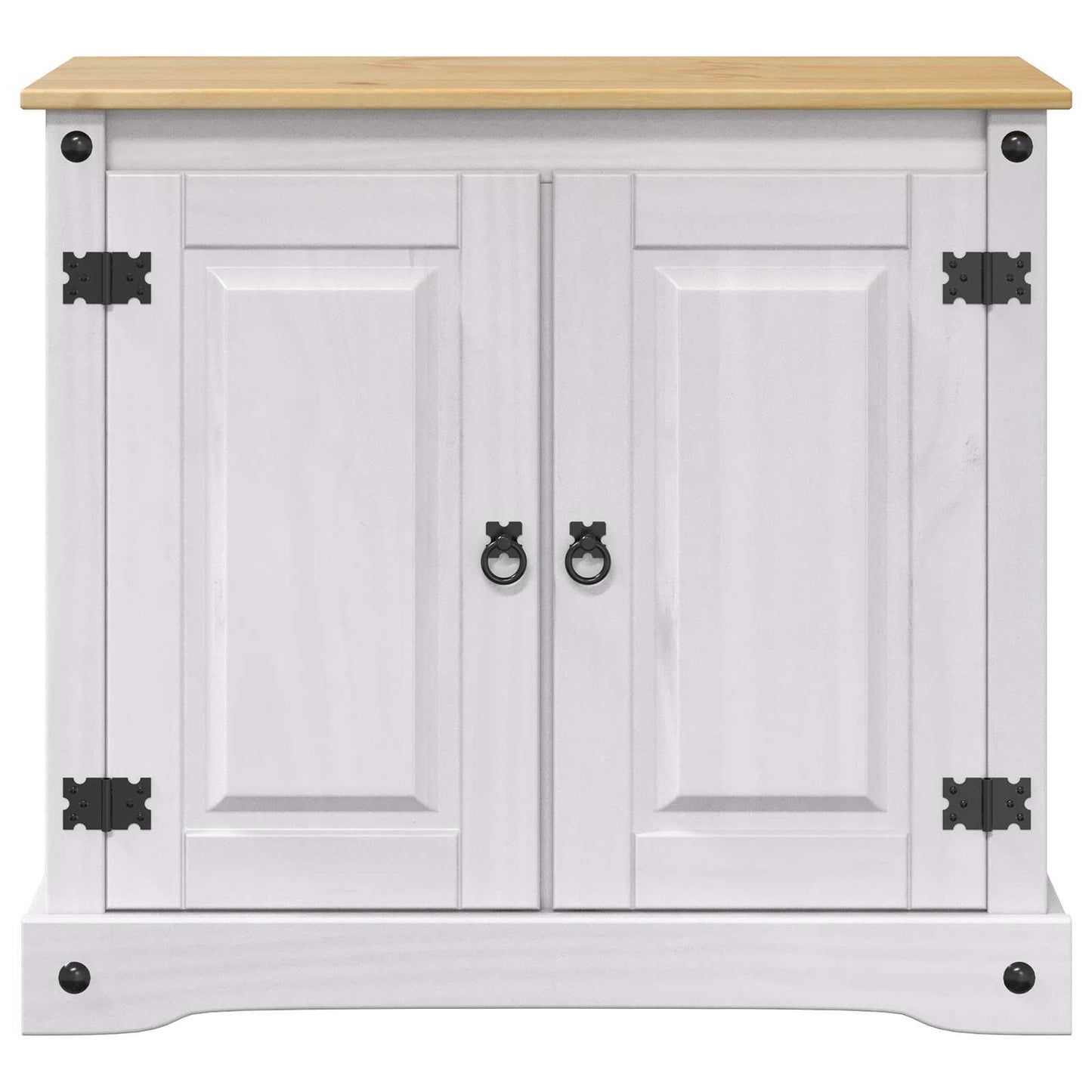 vidaXL Βάση ενυδρείου CORONA Λευκό και Καφέ 81,5 x 37 x 73 εκ. 250 kg