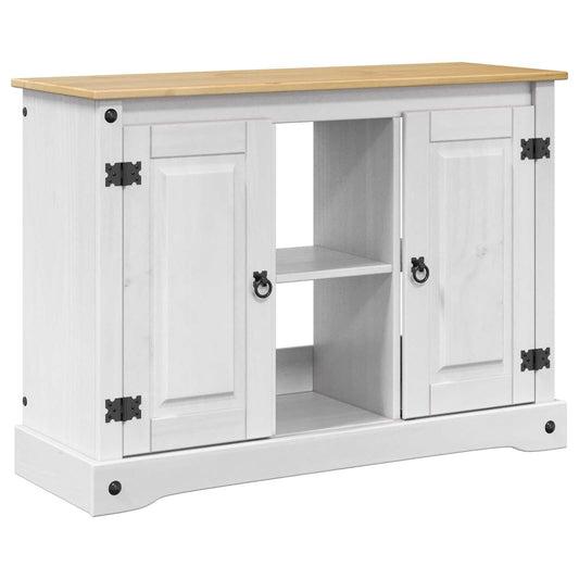 vidaXL Βάση ενυδρείου CORONA Λευκό και Καφέ 101,5 x 37 x 73 εκ.
