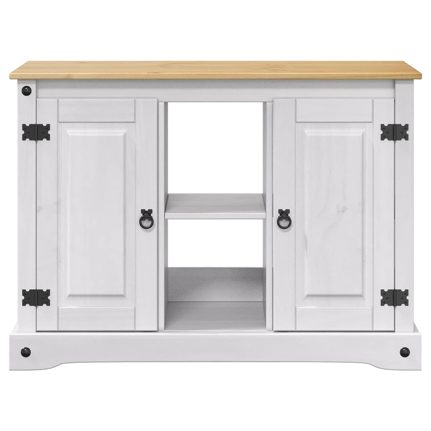 vidaXL Βάση ενυδρείου CORONA Λευκό και Καφέ 101,5 x 37 x 73 εκ.