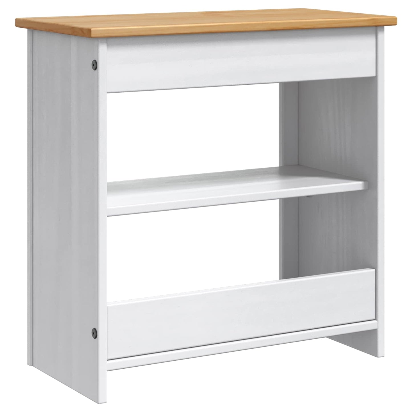 vidaXL Βάση ενυδρείου PANAMA Λευκό και Καφέ 60 x 30 x 60 cm 150 κιλά