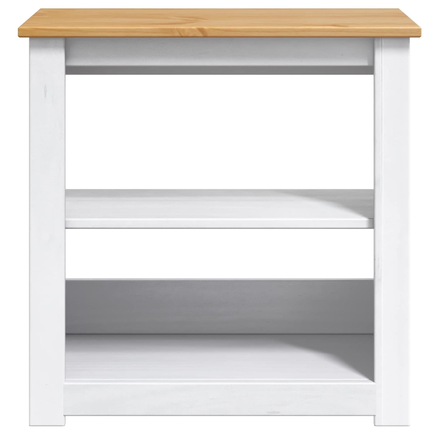 vidaXL Βάση ενυδρείου PANAMA Λευκό και Καφέ 60 x 30 x 60 cm 150 κιλά