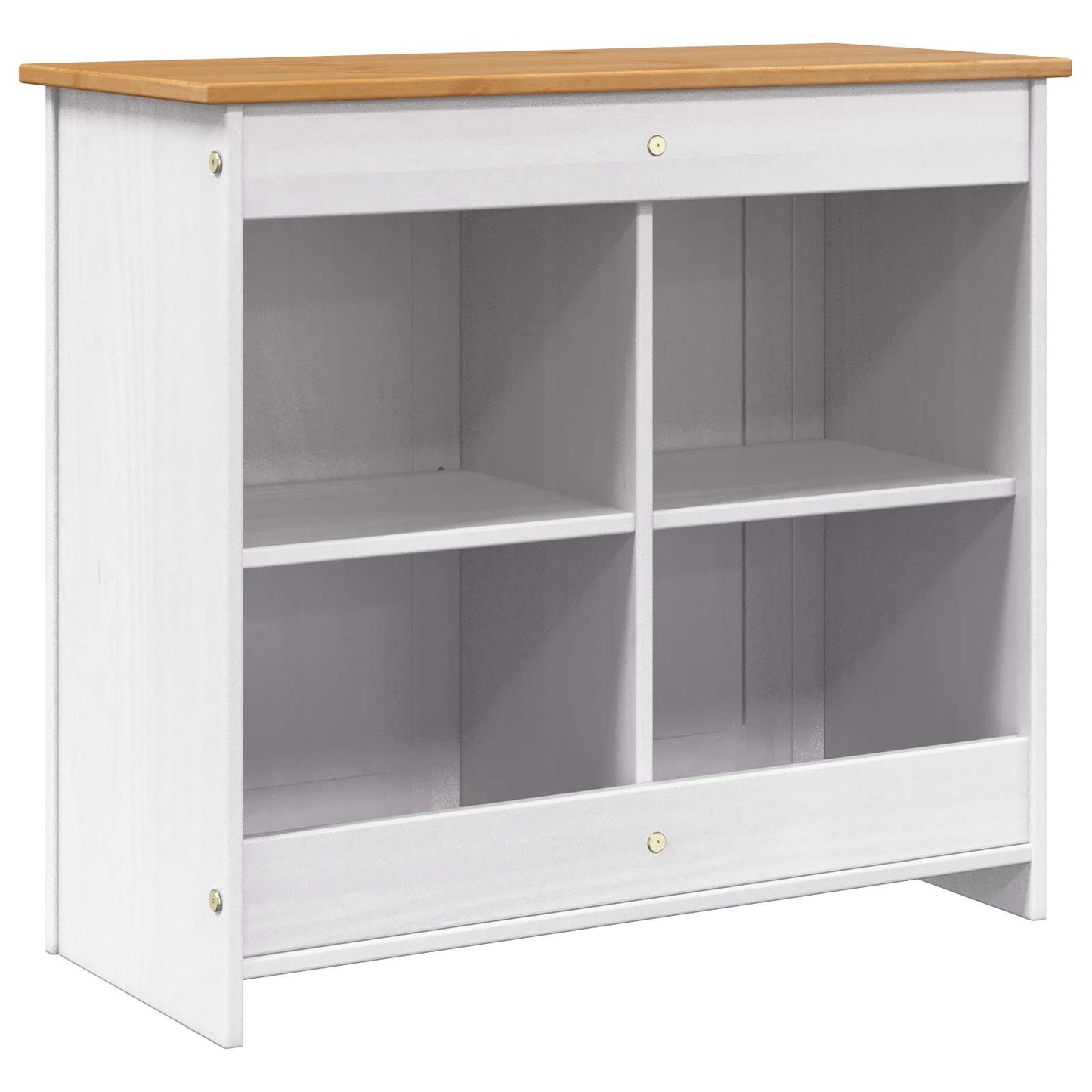 vidaXL Βάση ενυδρείου PANAMA Λευκό και Καφέ 81 x 36 x 73 cm 250 kg