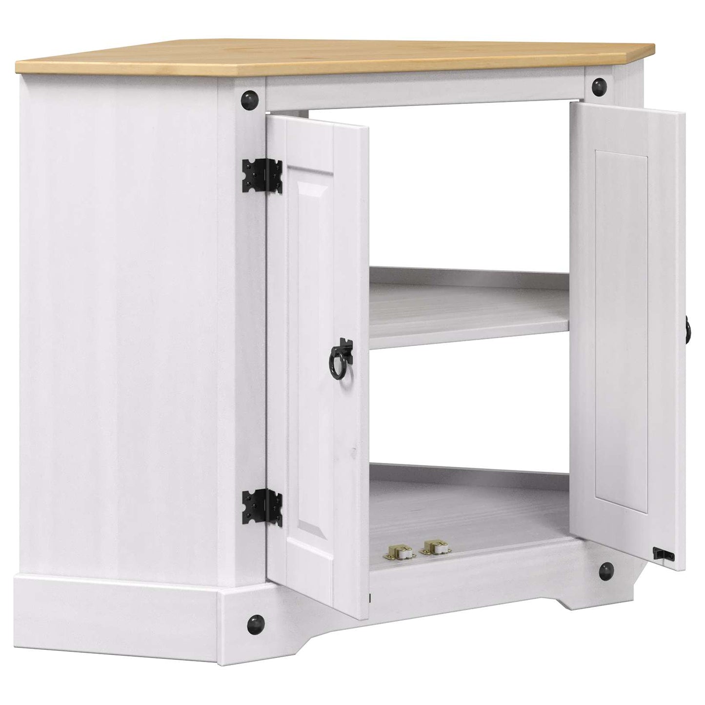 vidaXL Βάση ενυδρείου CORONA Λευκό 70 x 70 x 73 cm 300 κιλά
