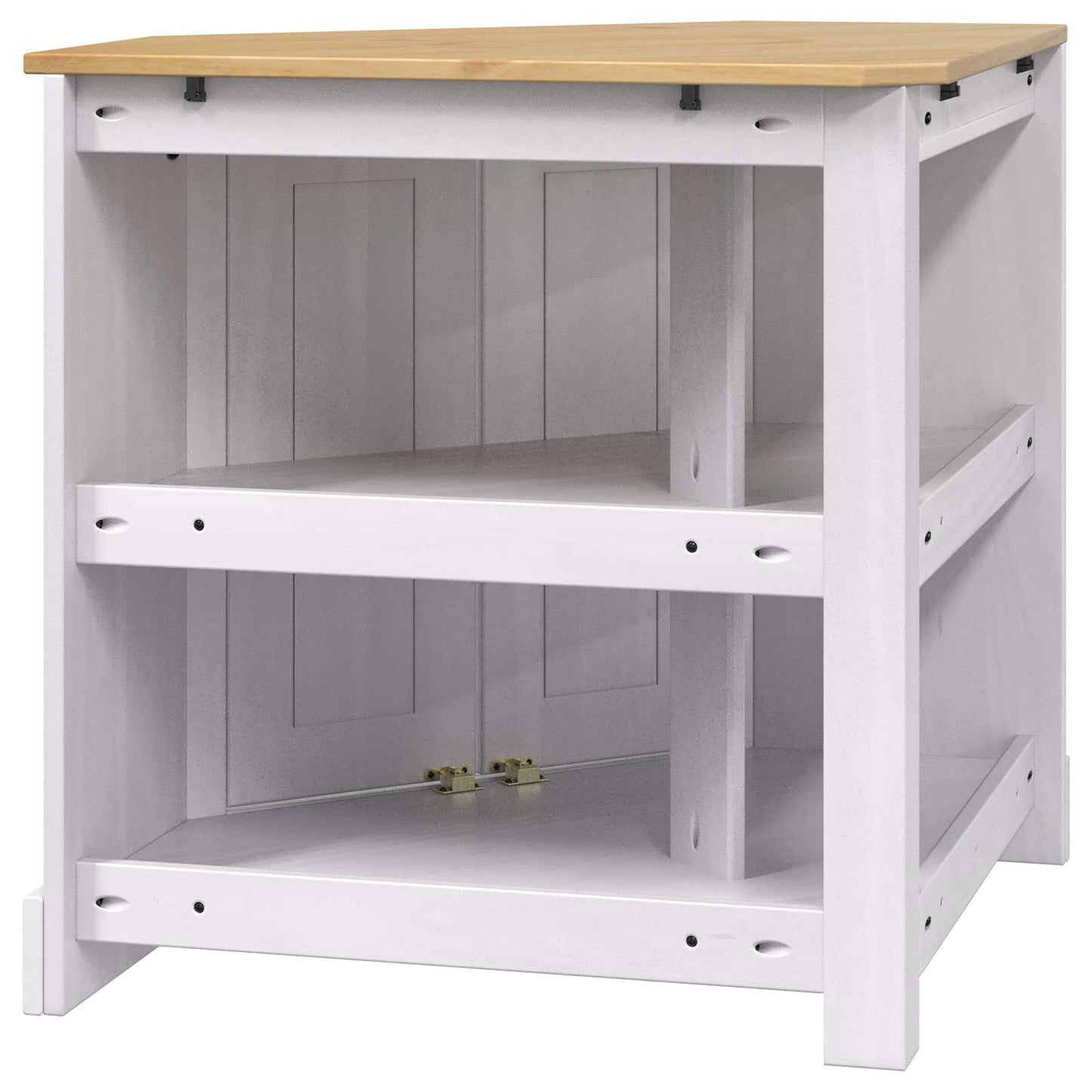 vidaXL Βάση ενυδρείου CORONA Λευκό 70 x 70 x 73 cm 300 κιλά