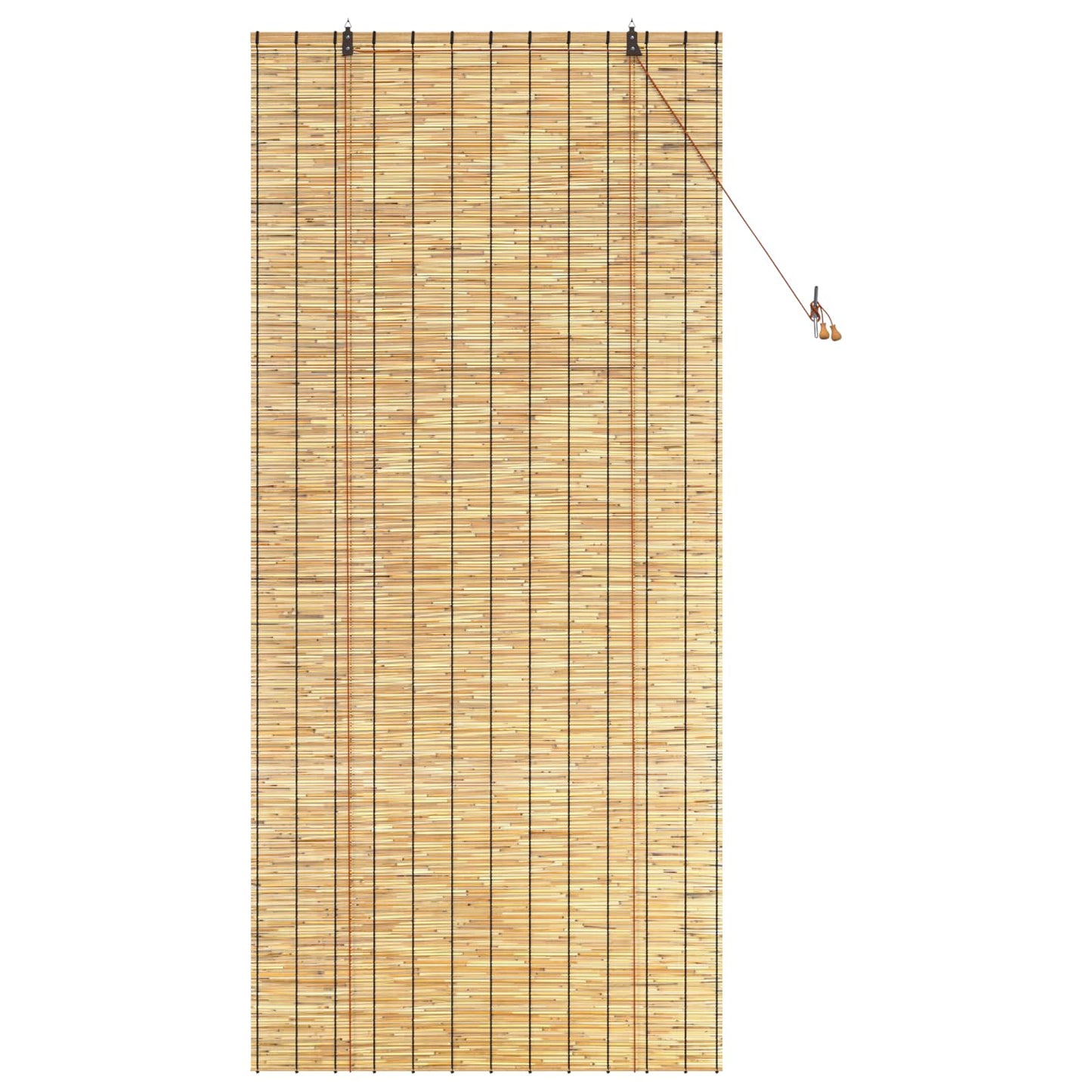 vidaXL Ρόλερ (στόρι) Φυσικό 100 x 220 cm Καλάμι