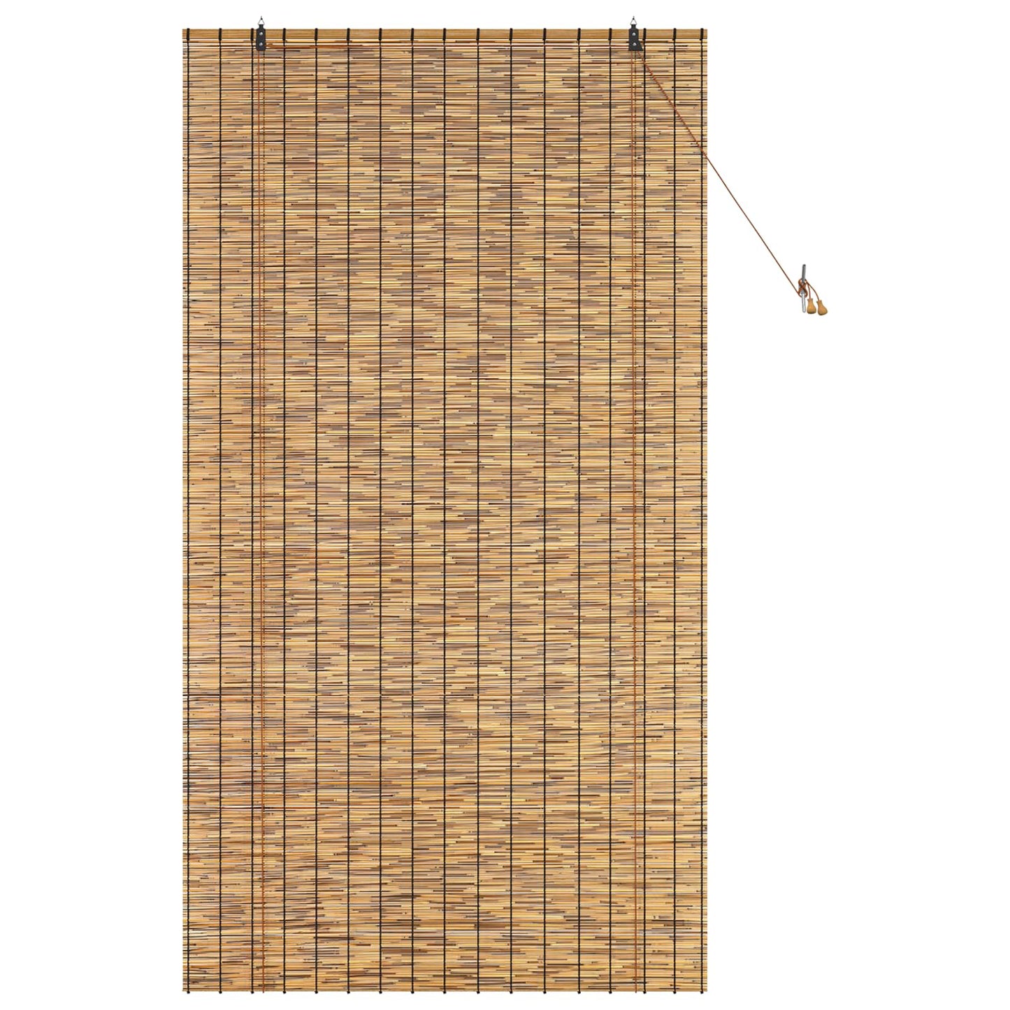 vidaXL Ρόλερ (στόρι) Καφέ 120 x 220 cm Καλάμι