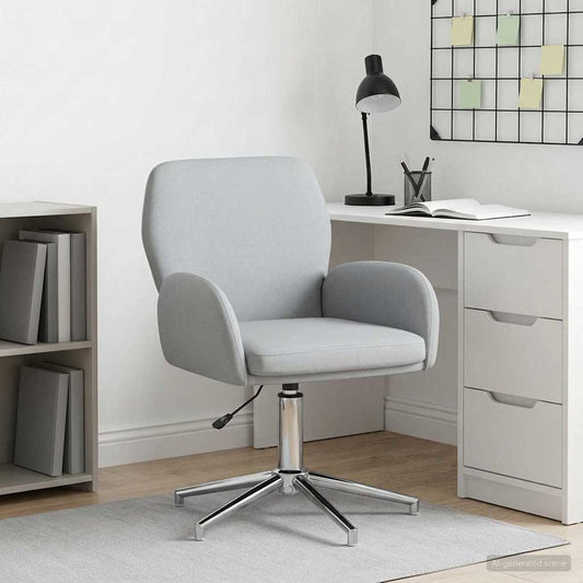 vidaXL Γυροσκοπική Καρέκλα Γραφείου 54 x 58 x 90 εκ. Ανοιχτό γκρι