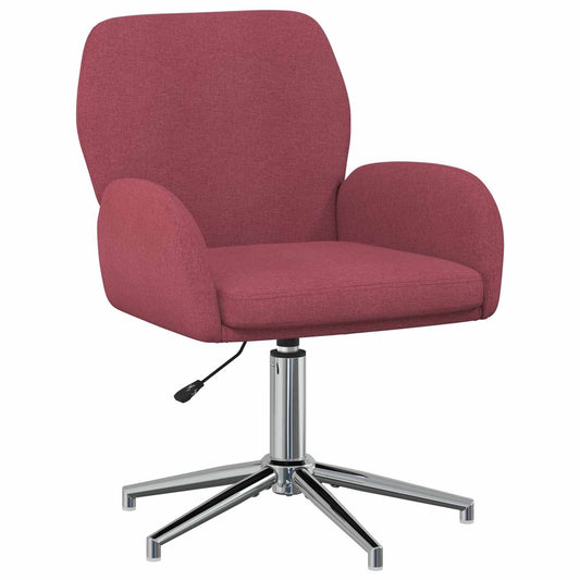 vidaXL Γυροσκοπική Καρέκλα Γραφείου 54 x 58 x 90 εκ. Κόκκινο Ύφασμα