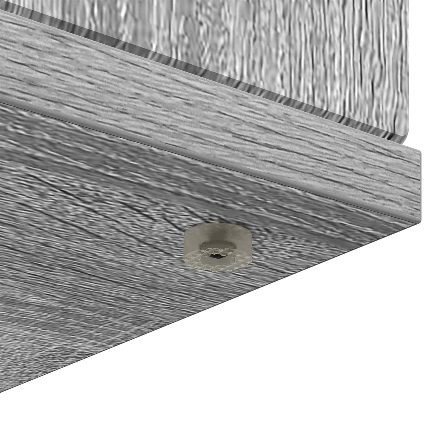 vidaXL Περίβλημα τζακιού Γκρι Sonoma 100 x 20 x 100 cm