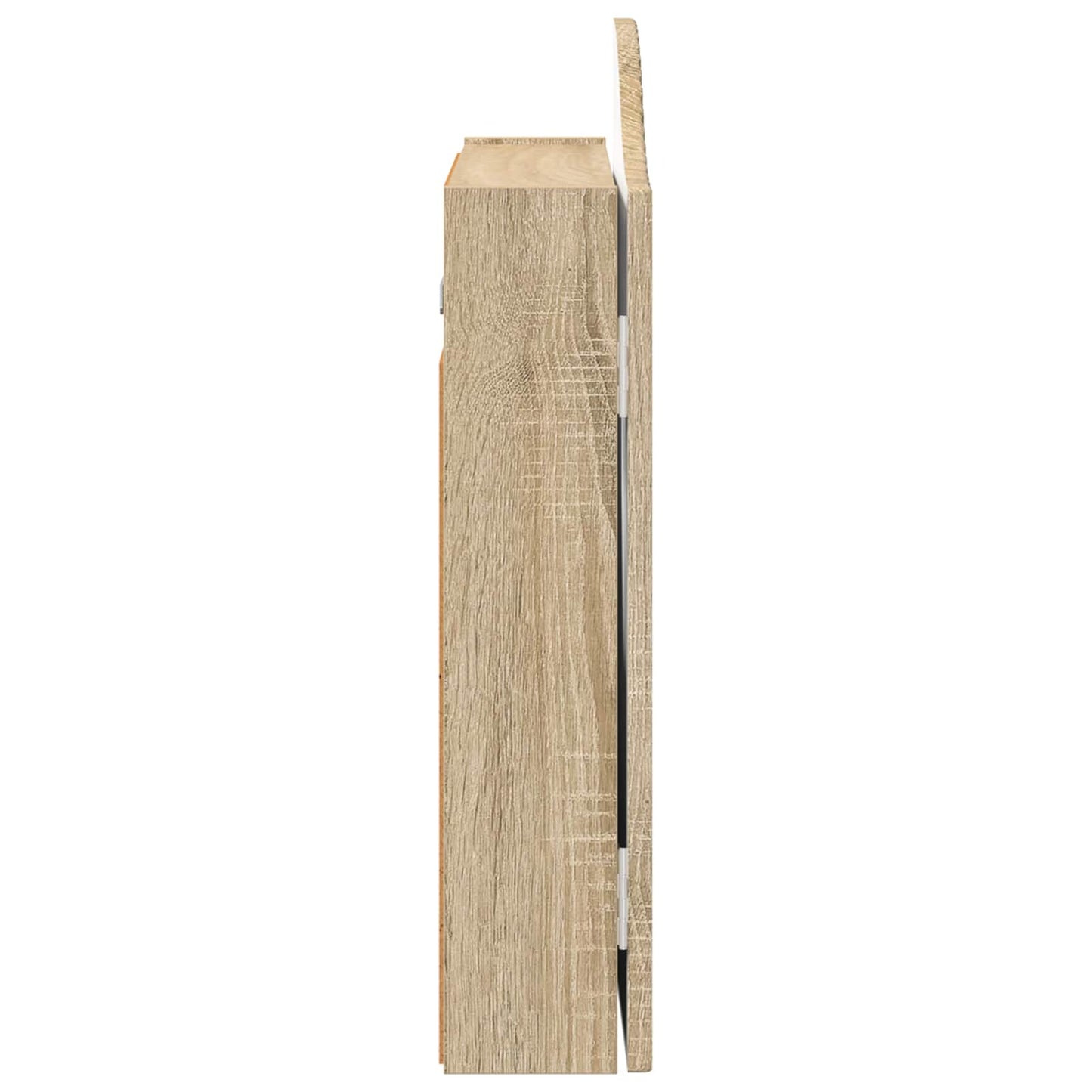 vidaXL Ντουλάπα Πινάκων Βελών Sonoma Δρυς 56 x 12 x 63 εκ