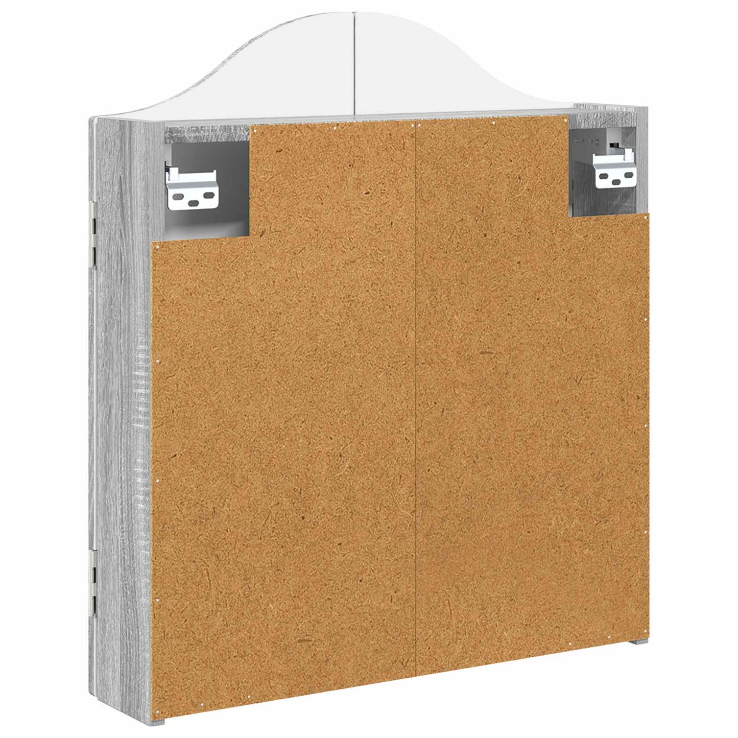 vidaXL Ντουλάπα Πινάκων Βελών Γκρι Sonoma 56 x 12 x 63 εκ