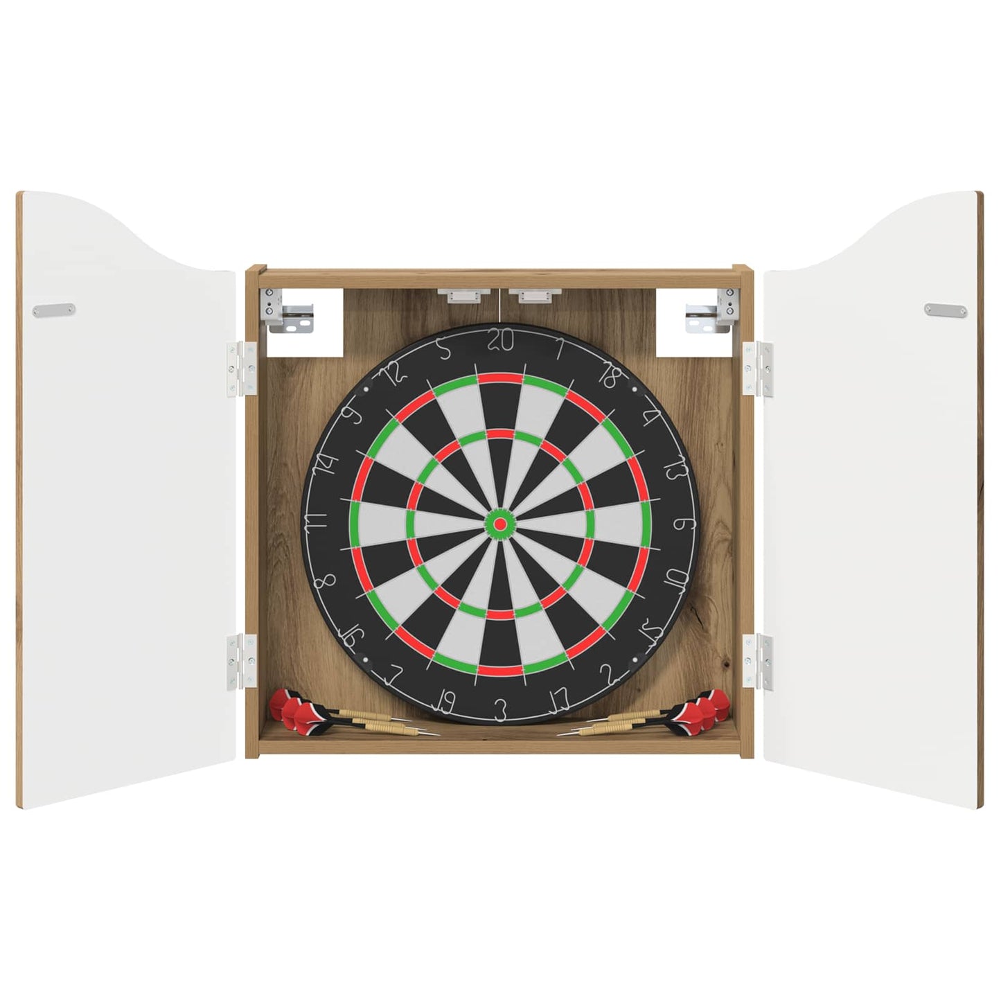 vidaXL Ντουλάπα Πινάκων Βελών Artisan Δρυς 56 x 12 x 63 εκ