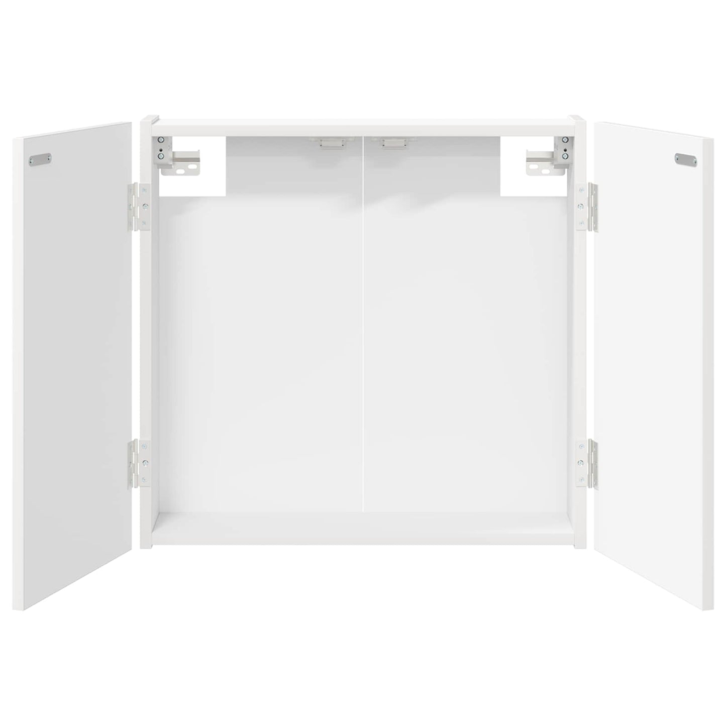 vidaXL Ντουλάπα Πινάκων Βελών Λευκό 56 x 12 x 53,5 εκ.