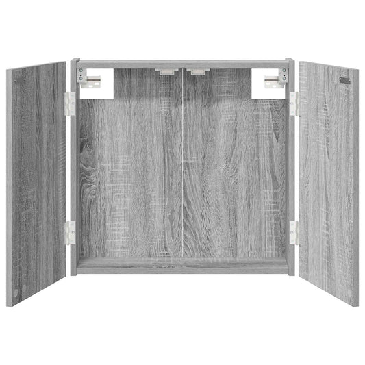 vidaXL Ντουλάπα Πινάκων Βελών Γκρι Sonoma 56 x 12 x 53,5 εκ.