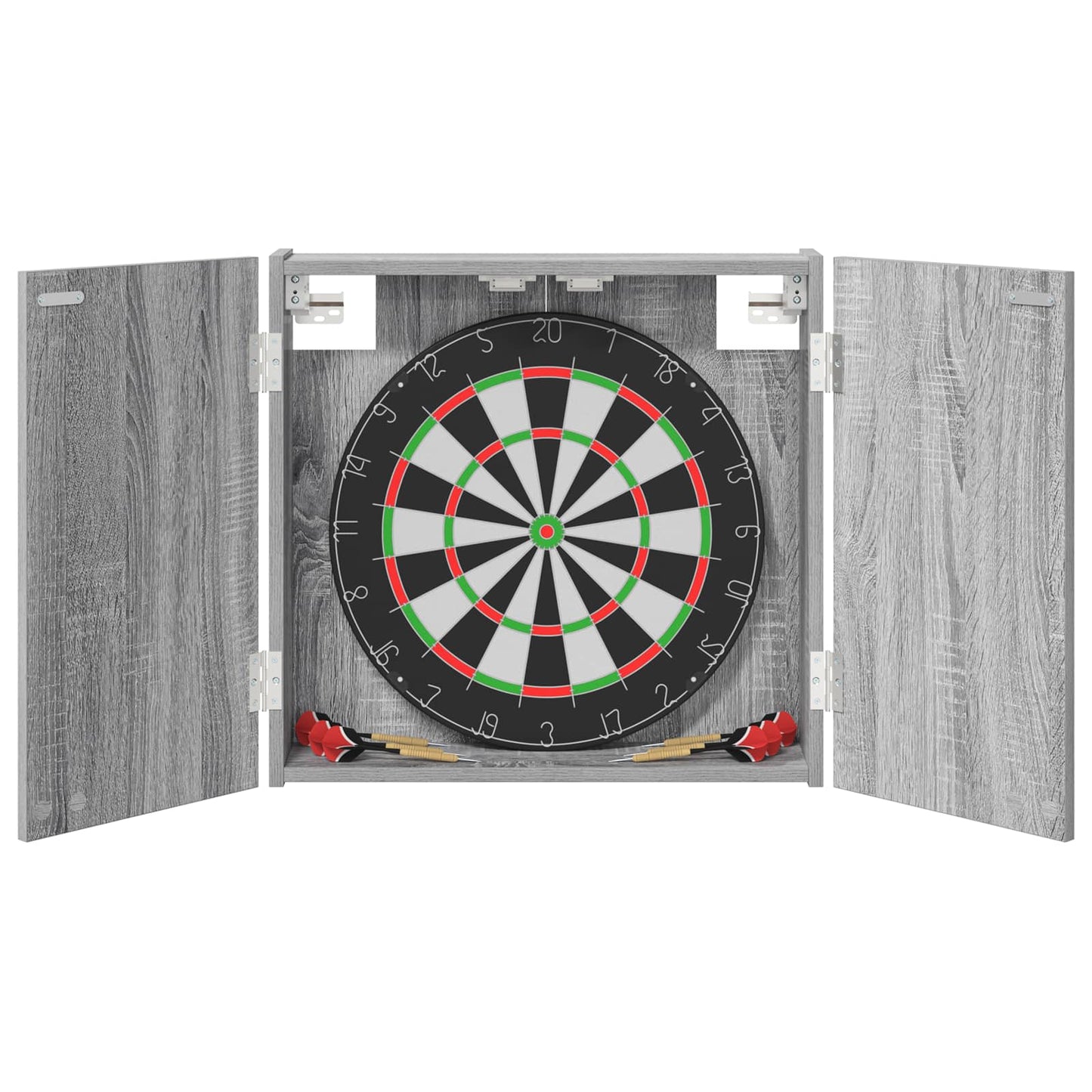 vidaXL Ντουλάπα Πινάκων Βελών Γκρι Sonoma 56 x 12 x 53,5 εκ.