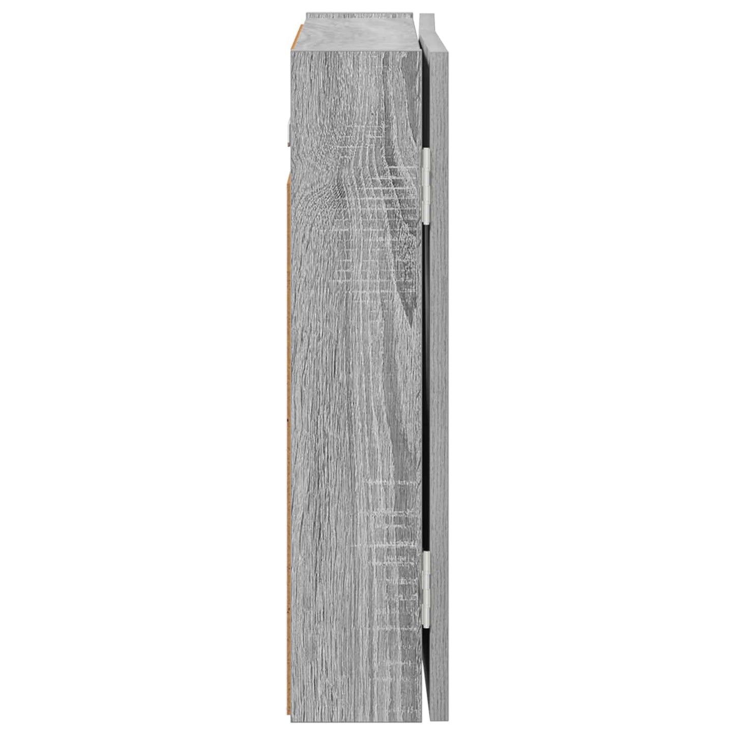 vidaXL Ντουλάπα Πινάκων Βελών Γκρι Sonoma 56 x 12 x 53,5 εκ.