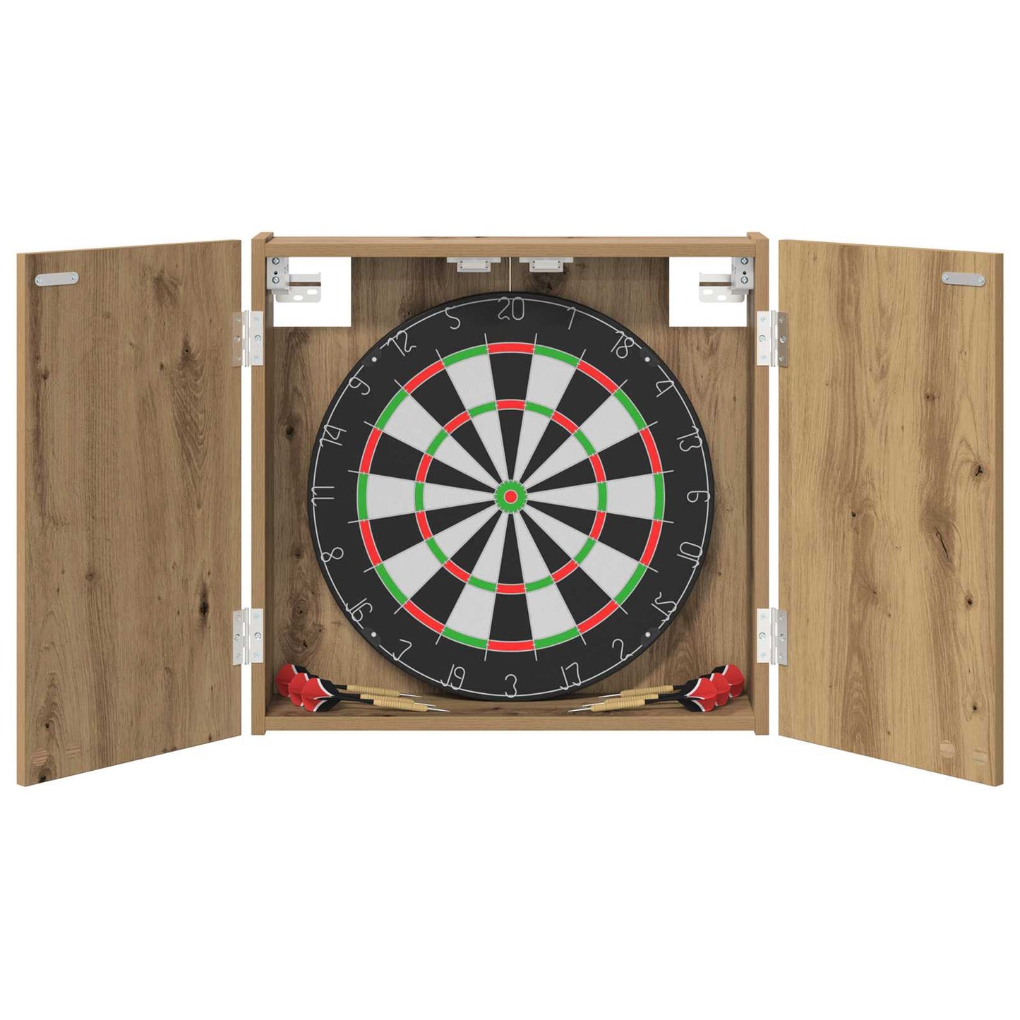 vidaXL Ντουλάπα Πινάκων Βελών Artisan Δρυς 56 x 12 x 53,5 εκ.