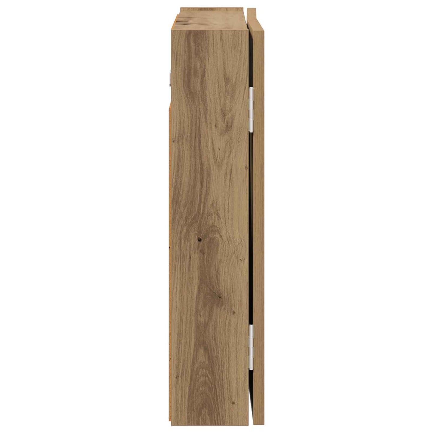 vidaXL Ντουλάπα Πινάκων Βελών Artisan Δρυς 56 x 12 x 53,5 εκ.