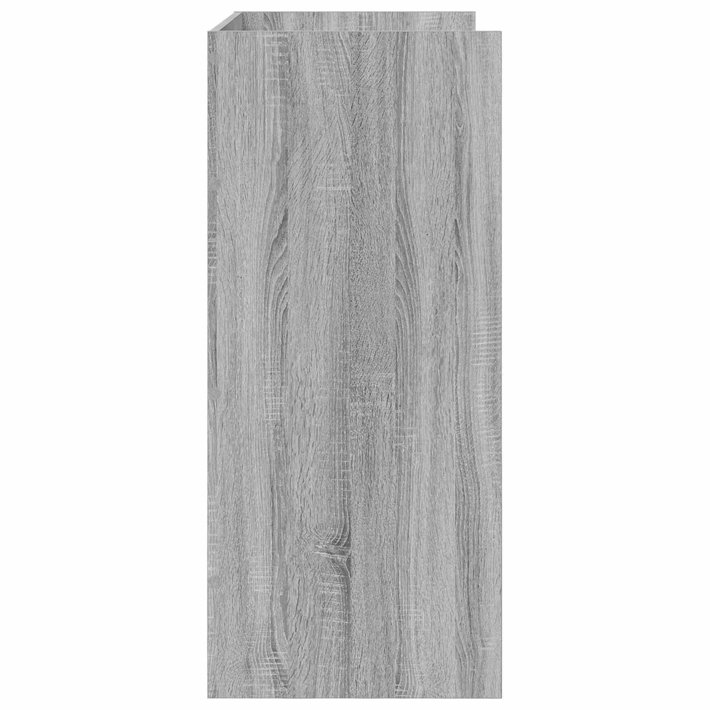 vidaXL Πίνακας DJ Γκρι Sonoma 102 x 45 x 102 εκ. Επεξεργασμένο Ξύλο