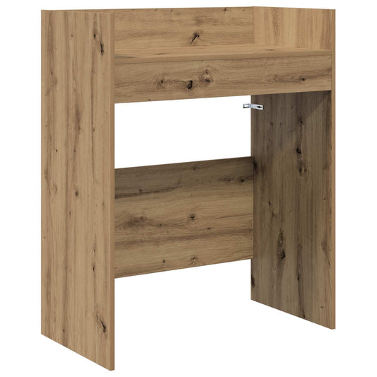 vidaXL Πίνακας DJ Artisan Δρυς 102 x 45 x 102 εκ. Επεξεργασμένο Ξύλο