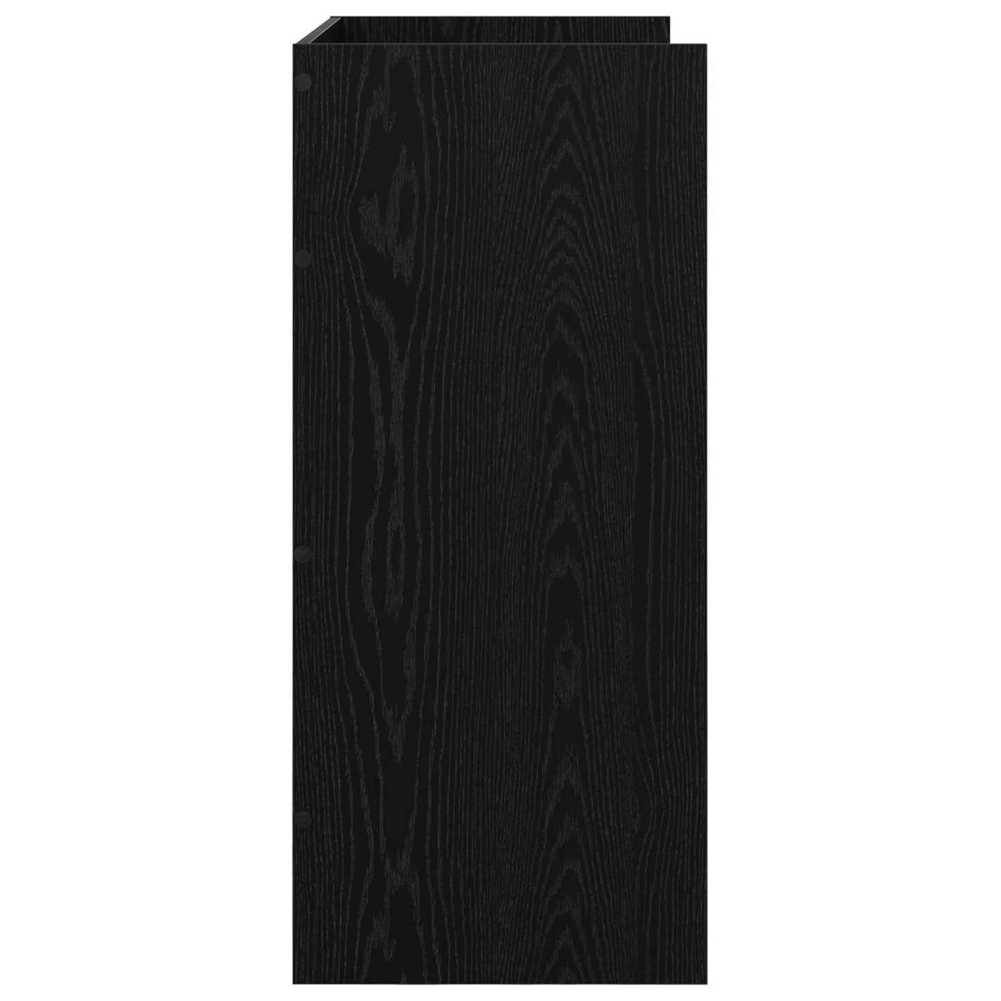 vidaXL Πίνακας DJ Μαύρη Δρυς 82 x 45 x 102 εκ. Επεξεργασμένο Ξύλο