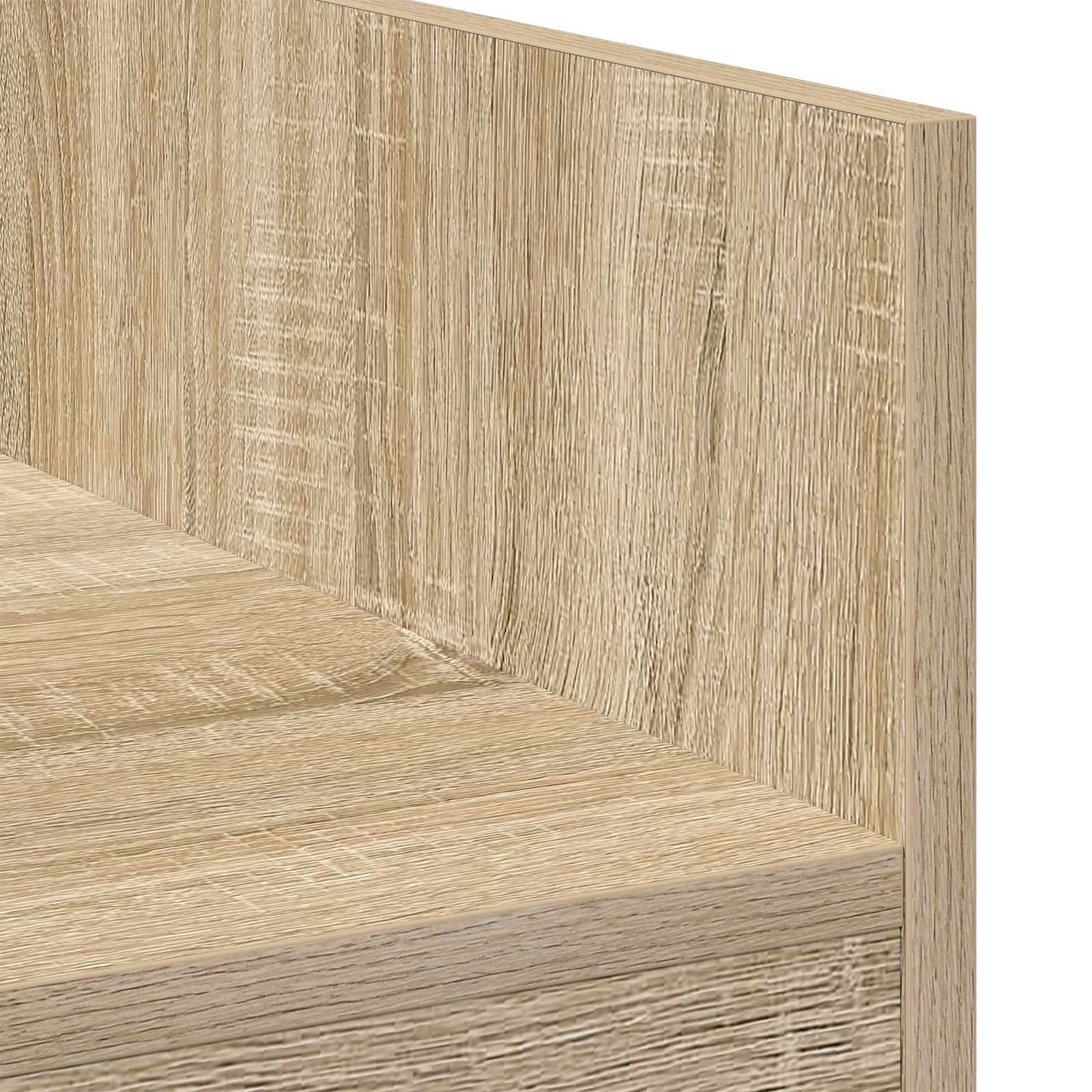 vidaXL Πίνακας DJ Sonoma Δρυς 82 x 45 x 102 εκ. Επεξεργασμένο Ξύλο
