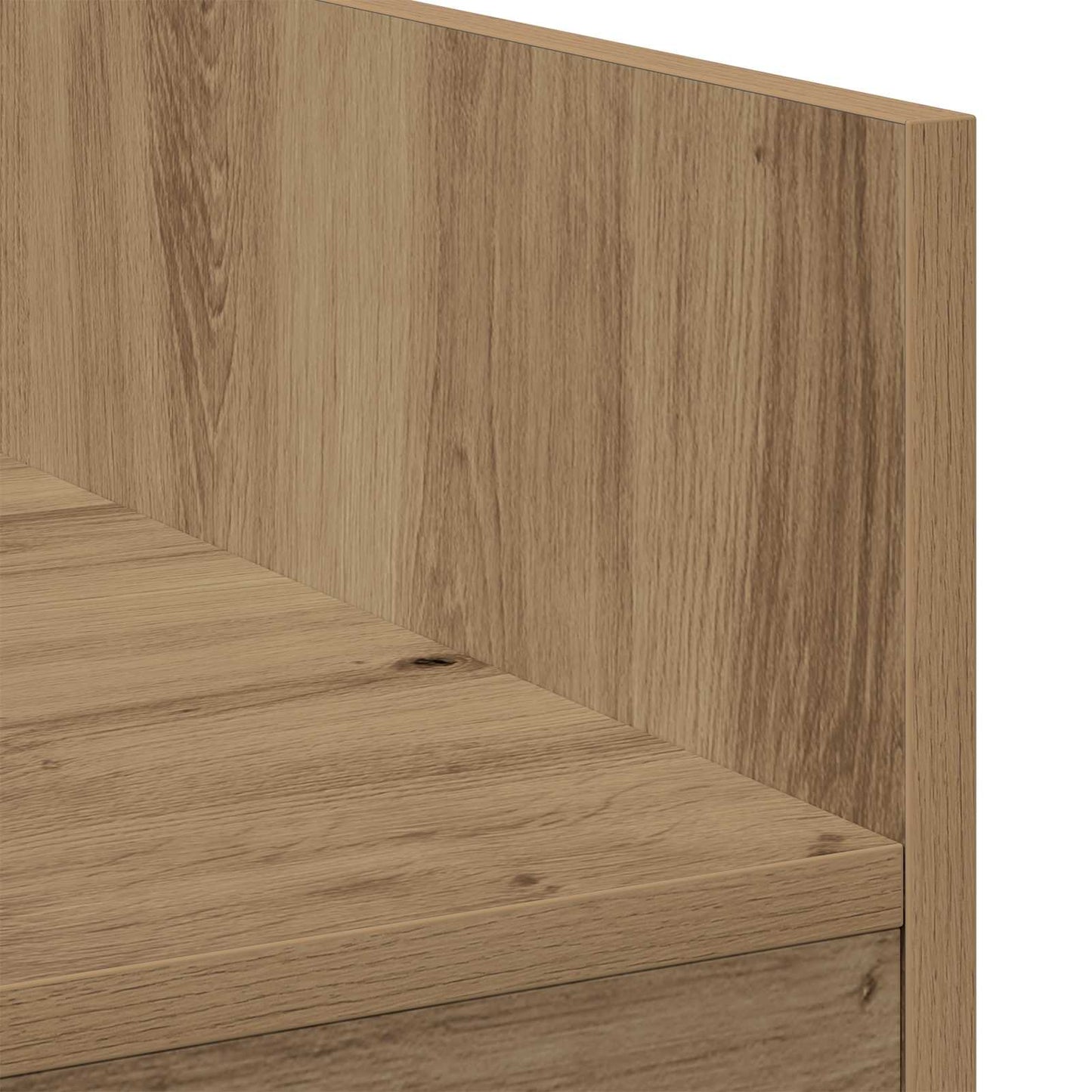 vidaXL Πίνακας DJ Artisan Δρυς 82 x 45 x 102 εκ. Επεξεργασμένο Ξύλο