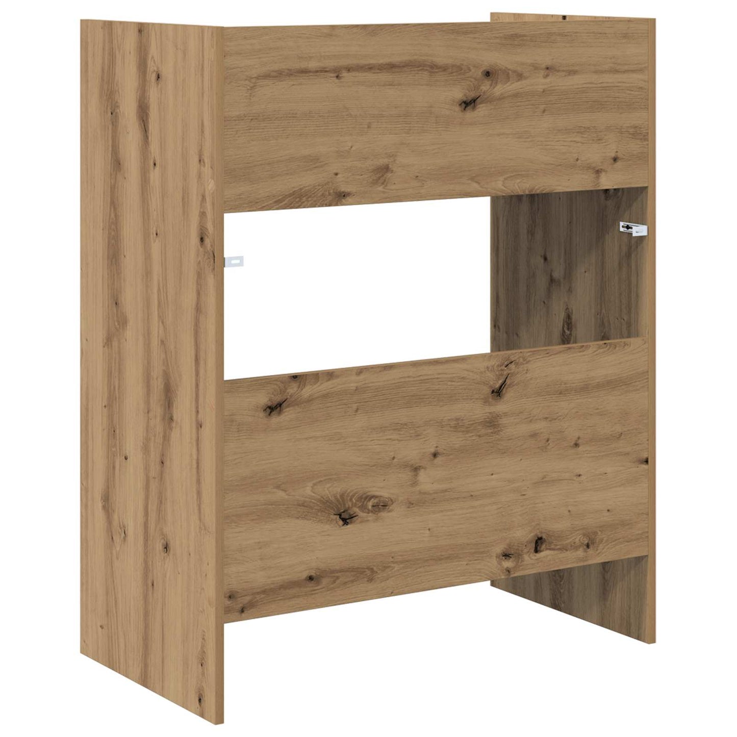 vidaXL Πίνακας DJ Artisan Δρυς 82 x 45 x 102 εκ. Επεξεργασμένο Ξύλο