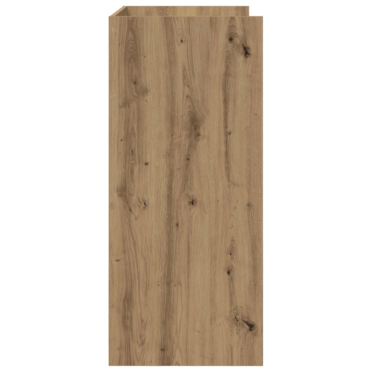 vidaXL Πίνακας DJ Artisan Δρυς 82 x 45 x 102 εκ. Επεξεργασμένο Ξύλο