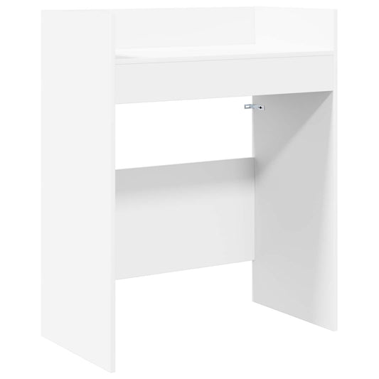 vidaXL Πίνακας DJ Λευκό 62 x 45 x 102 εκ. Επεξεργασμένο Ξύλο