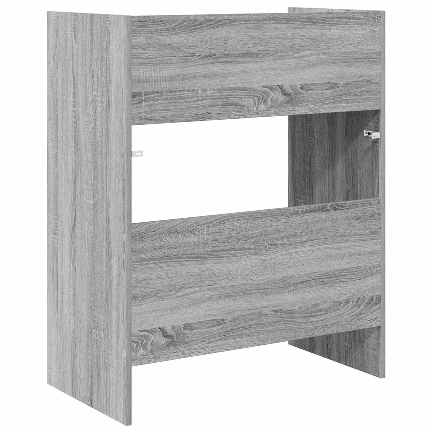vidaXL Πίνακας DJ Γκρι Sonoma 62 x 45 x 102 εκ. Επεξεργασμένο Ξύλο