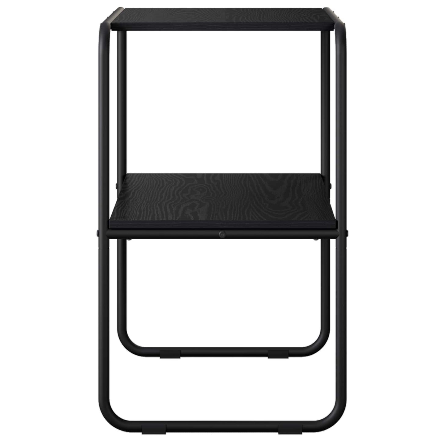 vidaXL Τραπέζι κονσόλας Μαύρη Δρυς 60 x 42,5 x 70 εκ