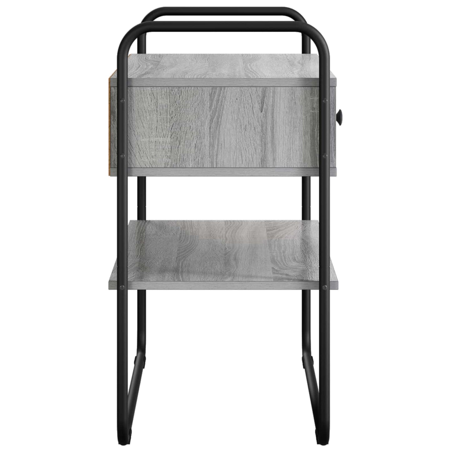 vidaXL Τραπέζι κονσόλας Γκρι Sonoma 80 x 40 x 75 εκ.