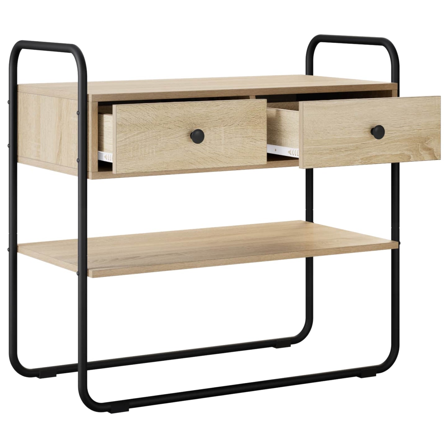 vidaXL Τραπέζι κονσόλας Sonoma Δρυς 100 x 40 x 75 cm