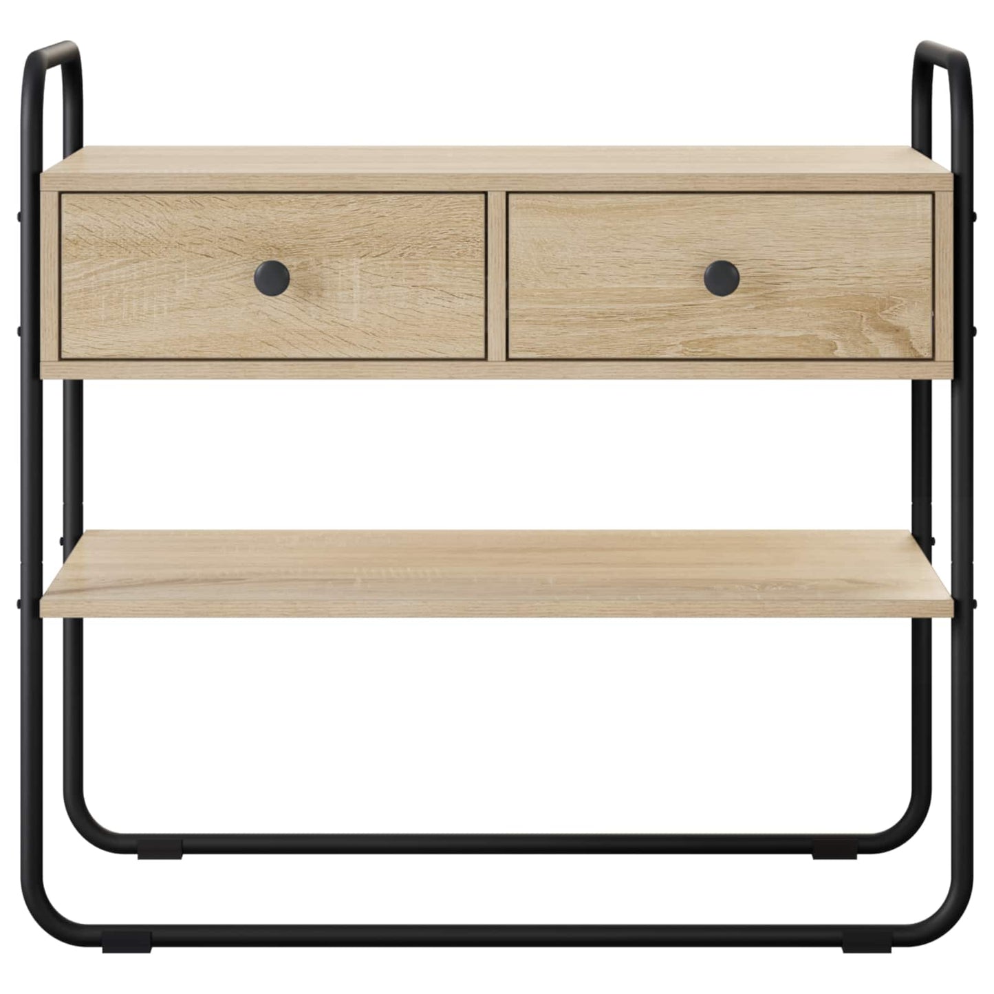 vidaXL Τραπέζι κονσόλας Sonoma Δρυς 100 x 40 x 75 cm